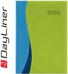 Dayliner Határidőnapló Dubai A5 heti, fehér lapokkal kék-zöld Dayliner 2026 (57794) - irodasziget