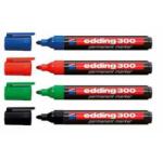 edding Alkoholos marker 1, 5-3mm, kerek Edding 300 piros (7580003001)