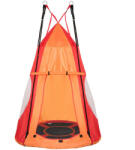 Timeless Garden Fészekhinta-110 cm-es-piros-sátorral (HOP1001106-2)