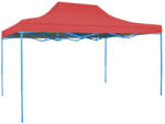 Timeless Garden Összecsukható kerti pavilon több típusban-2, 9x4, 25 méteres-piros-pavilon+hordtáska (HOP1000808-2)