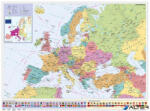 Stiefel Falitérkép, 70x100 cm, fémléces, Európa országai és az Európai Unió, STIEFEL (447377FLP) - alter