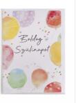 QX Képeslap színes lufikkal és Boldog Szülinapot felirattal - 13 x 19 cm (363175) - jateknet