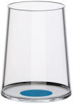 Trebonn Комплект 2 бр кристални чаши за бяло вино Trebonn SplitGlass 2025122, 280 мл, Ø7.3x9 см, Модулна система, Син (SplitGass 2025122)