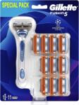Gillette Borotva Fusion Manual + 11 fej