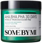 Some By Mi Gyengéd vattakorongok bőrtisztításhoz AHA BHA PHA 30 Days (Miracle Truecica Clear Pad) 70 db