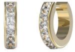 Guess Időtlen aranyozott kristály fülbevaló Huggie Me JUBE03134JWYGT/U