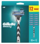 Gillette Borotva Mach3 Reg + 12 csere fej