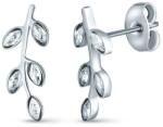Vuch Bájos acél fülbevaló cirkónium kövekkel Zotie Silver