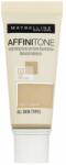 Maybelline A smink egyesítése HD pigmentekkel Affinitone (Hydrating Tone-One-Tone Foundation) egyhangú (Hydrating Tone-One-Tone Foundation) 30ml 16 Vanilla Rose
