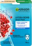 Garnier Szuper hidratáló maszk bőrsimító maszk Moisture&Aqua Bomb (Skin Tissue Superhydrating Mask) 28 db