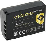 PATONA Acumulator Patona Protect BLX-1 2250mAh replace OLYMPUS OM-1-13595 (3435) Baterie reincarcabila