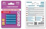 Esperanza EZA102B Baterii reîncărcabile Ni-MH AAA 1000MAH x4 (EZA102B - 5901299923207) Baterie reincarcabila