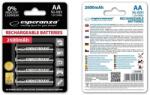 Esperanza EZA106 Baterii reîncărcabile Ni-MH AA 2600MAH x4 (EZA106 - 5901299922552) Baterie reincarcabila