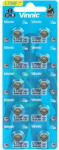 Vinnic Alkaline mini battery Vinnic G2 / AG2 / L726 / LR59 10 pcs (L726F) Baterie reincarcabila
