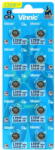 Vinnic Alkaline battery Vinnic G11 / AG11 / L721 / LR58 10 pcs (L721F) Baterie reincarcabila