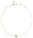 Guess Elegáns aranyozott nyaklánc Blooming Summer JUBN05223JWYGT/U