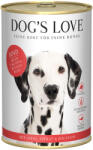 DOG’S LOVE 24x400g Dog's Love Adult Marha nedves kutyatáp