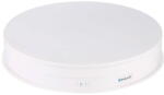 PULUZ 30cm USB Electric Rotating Turntable Display White (27778)