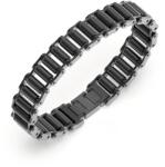 Guess Fekete acél karkötő férfiaknak Race JUMB04411JWGMT/U