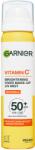 Garnier Világosító bőrpermet SPF 50+ Vitamin C (Brightening Over Make-up UV Mist) 75 ml