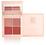 SOSU Cosmetics Szemhéjfesték paletta Berry (Eyeshadow Quad) 4, 8 g