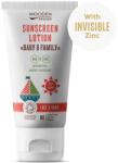 Wooden Spoon Fényvédő testápoló tej Baby & Family SPF 50 100 ml