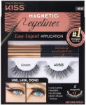 KISS Mágneses szempillák szemhéjtussal 07 Charm (Magnetic Eyeliner & Lash Kit)
