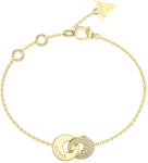 Guess Női aranyozott karkötő Blooming Summer JUBB05220JWYG 18, 5 cm
