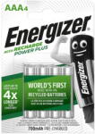 Energizer Acumulatori Power Plus AAA, 700 mAh, 4 buc/set, Energizer (EN-417005) Baterie reincarcabila
