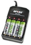 ARCAS Incarcator Include Acumulatori 4 x AA R6 2700mAh ARC2009+ (BA084804) Baterie reincarcabila