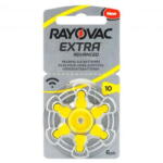 Rayovac Baterii Aparat Auditiv 10A 105mAh 1.45V Blister 6 (A0115365) Baterie reincarcabila