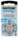 Rayovac Baterii Aparat Auditiv 675A 640mAh 1.45V Implant Pro+ Blister 6 (A0115364) Baterie reincarcabila