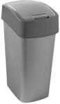 Keter Pacific Flip Bin billenőfedeles szelektív hulladékgyűjtő szemetes Szürke 45L (186181)