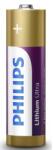 Philips Ph Lithium Ultra Aa 4-blister (fr6lb4a/10) Baterie reincarcabila