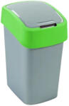 Keter Pacific Flip Bin billenőfedeles szelektív hulladékgyűjtő szemetes Zöld 9L (190172)