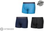 Sensor MERINO ACTIVE 3 db-os boxeralsó, fekete/kék/mélykék (M)