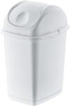 Dünya Plastik Slim billenőfedeles szemetes Fehér 35L (09404)