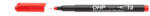 ICO Alkoholos marker, OHP, 0, 5 mm, F, , piros (THPFP) (TICOHPFP) - aqua