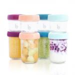 Babymoov Babybols üveg ételtároló edénykék 4x220ml, 4x100ml a004312
