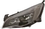 ACI OPEL ASTRA 12-8/15 Bal első fényszóró, H7+H7+LED nappali menetfény (elektromos vezérlés + motor), fekete