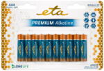 ETA Set 10 baterii alcaline ETA PREMIUM, AAA, 1.5 V, LR03 (ETAR03PREM10) Baterie reincarcabila