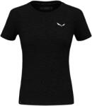 Salewa Eagle Minilogo AM T-Shirt Black Out Női póló 42