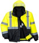Portwest Hi-Vis prémium 3 az 1-ben bomber kabát (S365YBR5XL)