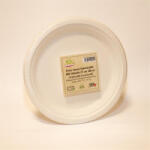  Tányér, PLA, lebomló, 22, 8 cm, 20 db (KHMU264) (KHMU264)