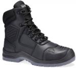 Portwest Bocanci de protectie din piele eco Portwest, S7L HRO, marimea 43, negru FD25BKR43
