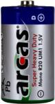 ARCAS Baterie 10700220 Super Heavy Duty D size LR20 2buc (10700220) Baterie reincarcabila