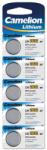 Camelion Lithium Button celles 3V (CR2032), 5-pack (13005032) Baterie reincarcabila