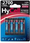 HyCell NiMh battery Mignon AA type 2700mAh - 4 blister (5030682) Baterie reincarcabila