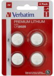 Verbatim Lithium CR2025, 3V, 4 buc (49532) Baterie reincarcabila