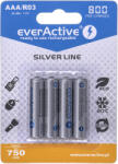 everActive Rechargeable batteries everActive Ni-MH R03 AAA 800 mAh Silver Line (EVHRL03-800) Baterie reincarcabila